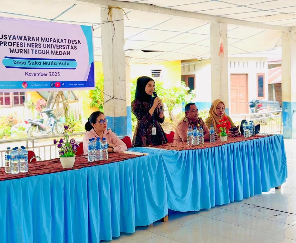 Mahasiswa Profesi Ners Hadir di Desa Suka Mulya Hulu: Belajar, Berkolaborasi, dan Memberikan Dampak Nyata